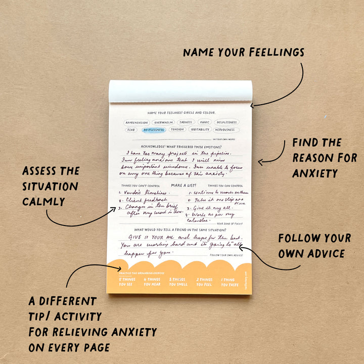 Calm in Chaos - Mini Anti Anxiety Journal