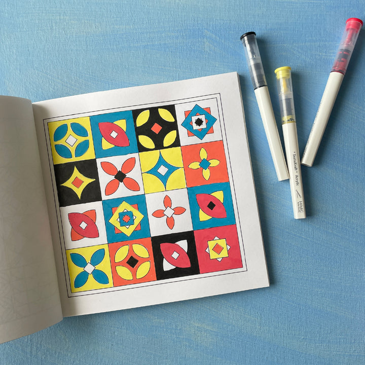 The Classic Palette Paint Pen Box - Acrylic Paint Pens (Set of 12)
