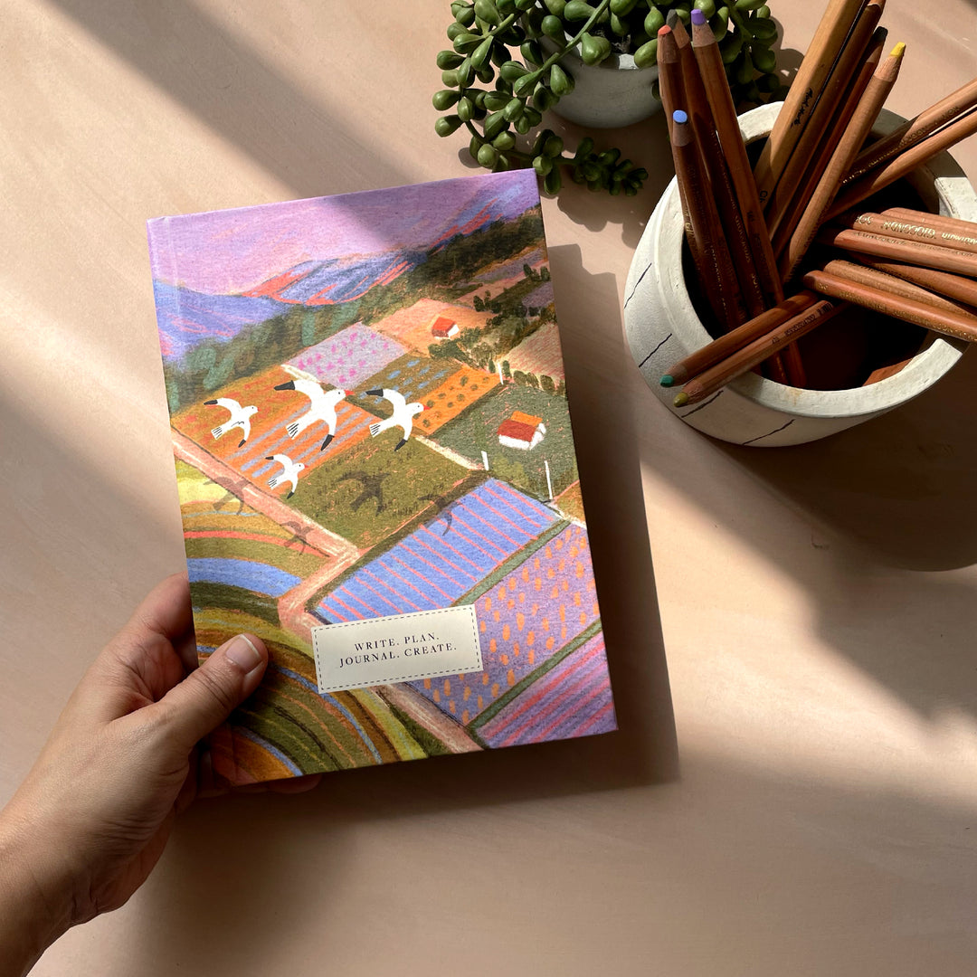 Way to Somewhere Dot Grid Notebook