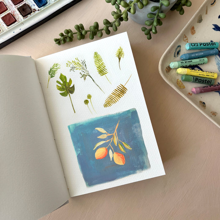 Lighthouse Art Journal Sketchbook