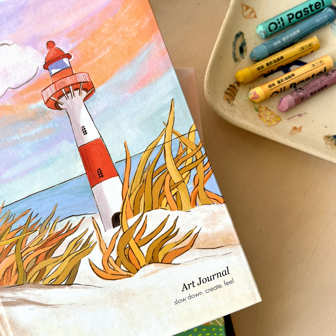 Lighthouse Art Journal Sketchbook