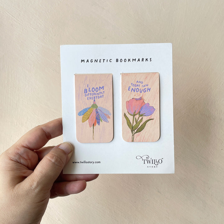 Bloom Differently - Magnetic Bookmarks (Set of 2)