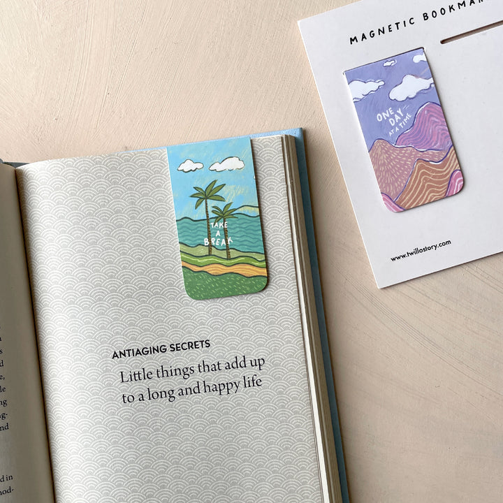 Take a Break - Magnetic Bookmarks (Set of 2)