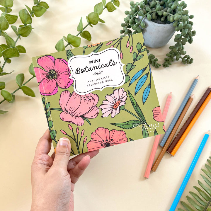 Mini Botanicals Colouring Book