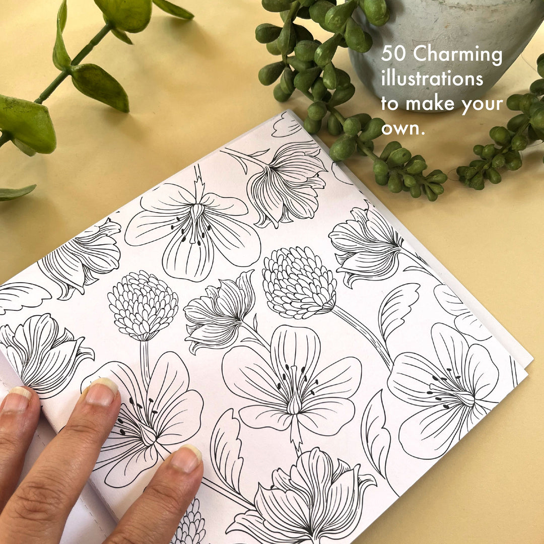 Mini Botanicals Colouring Book