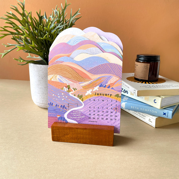 Keep Going 2026 Desk Calendar