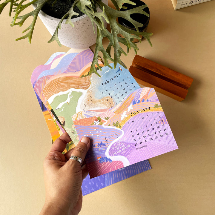 Keep Going 2026 Desk Calendar