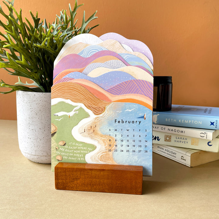 Keep Going 2026 Desk Calendar