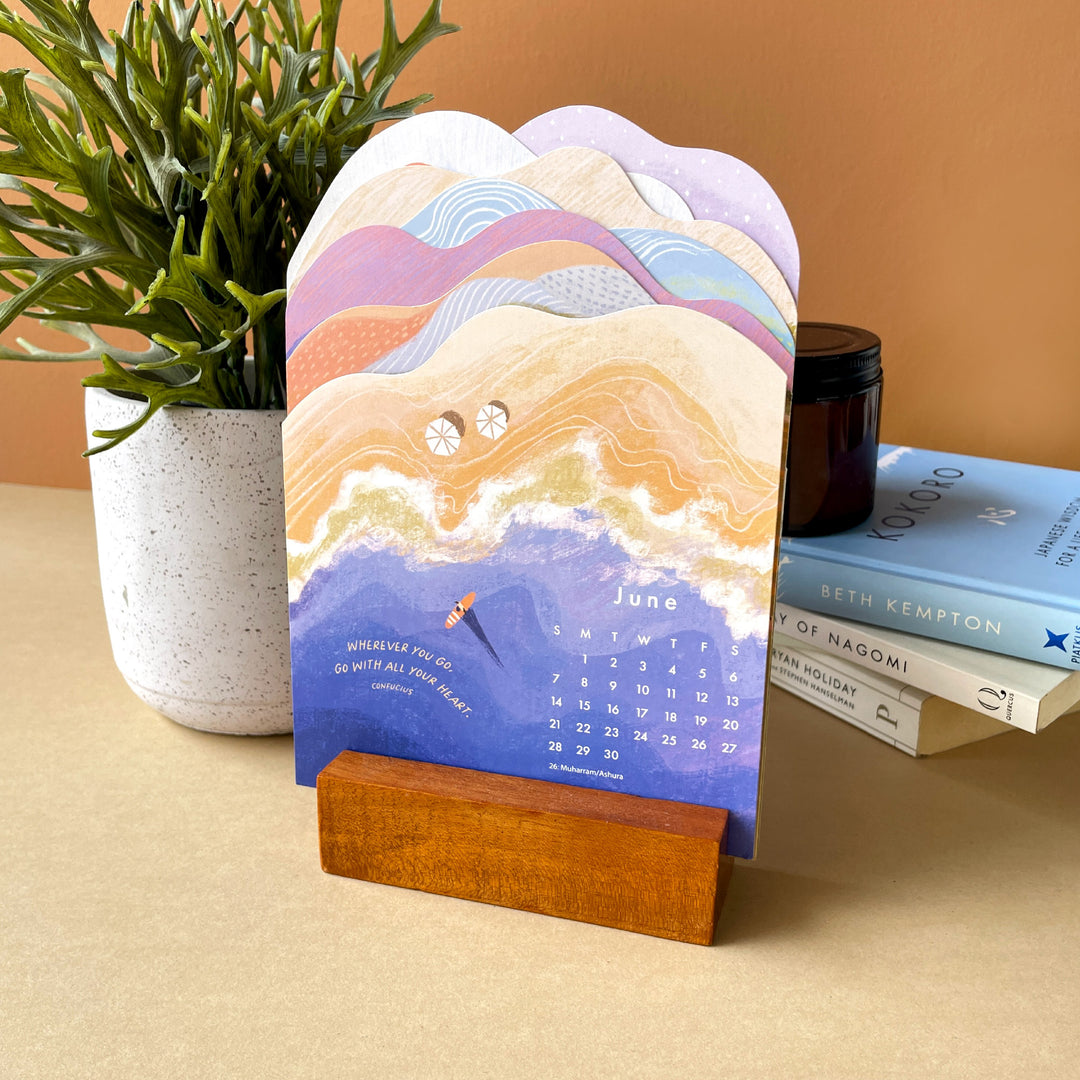 Keep Going 2026 Desk Calendar