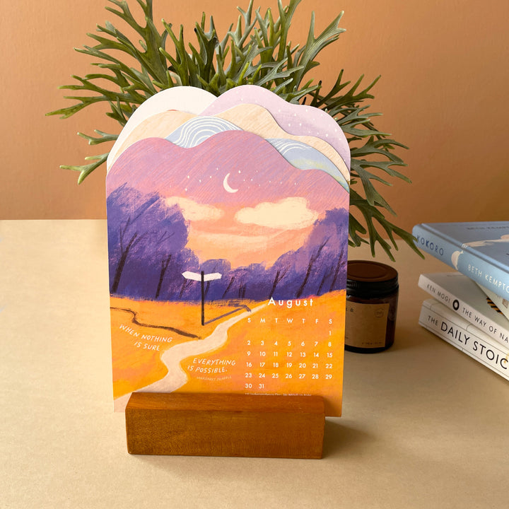 Keep Going 2026 Desk Calendar