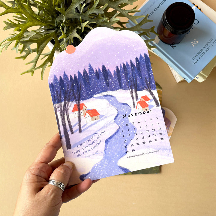 Keep Going 2026 Desk Calendar