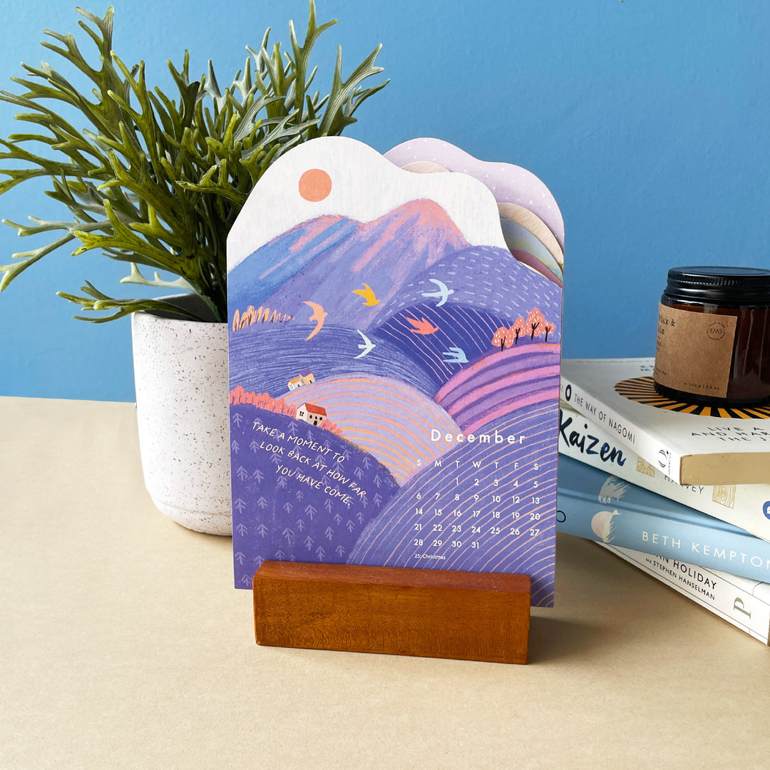 Keep Going 2026 Desk Calendar