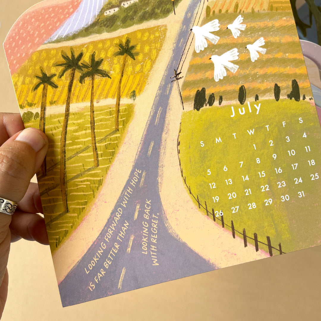 Keep Going 2026 Desk Calendar