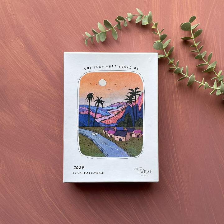 2027 Desk Calendar - The year that could be