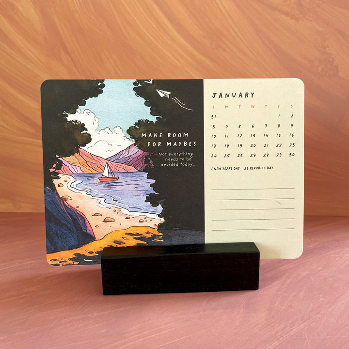 2027 Desk Calendar - The year that could be