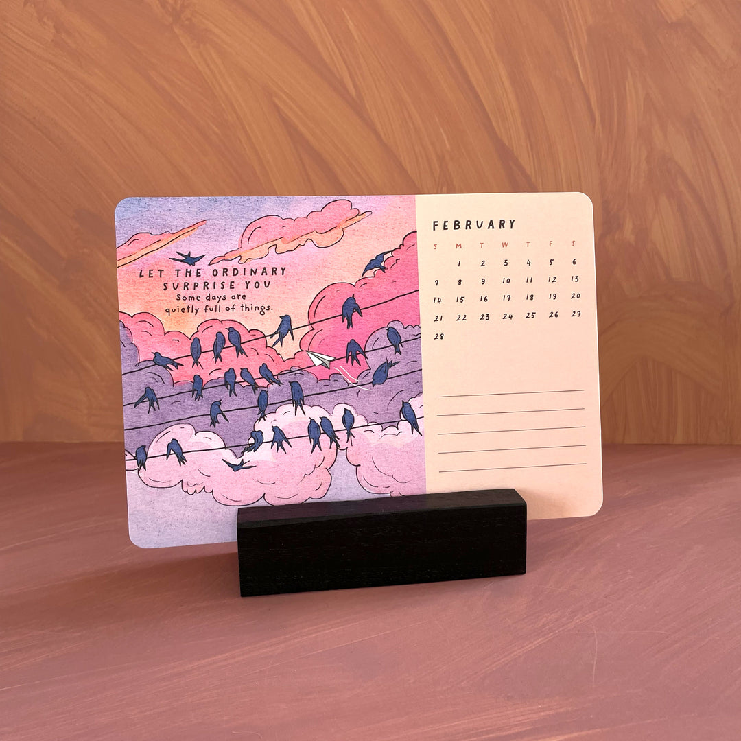 2027 Desk Calendar - The year that could be