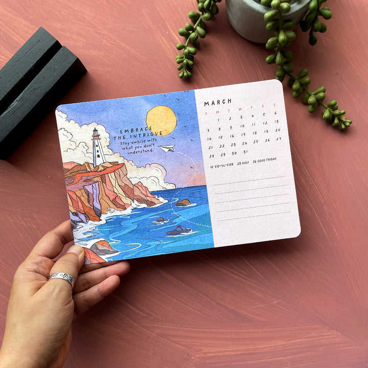 2027 Desk Calendar - The year that could be
