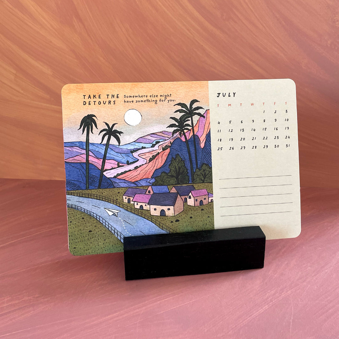 2027 Desk Calendar - The year that could be