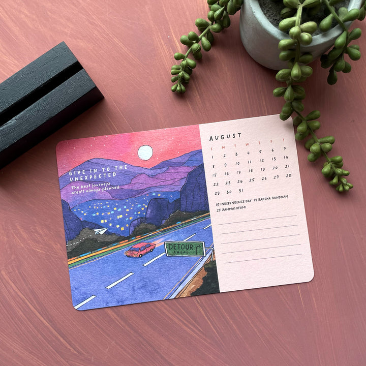 2027 Desk Calendar - The year that could be