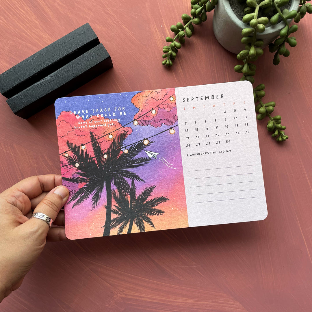 2027 Desk Calendar - The year that could be