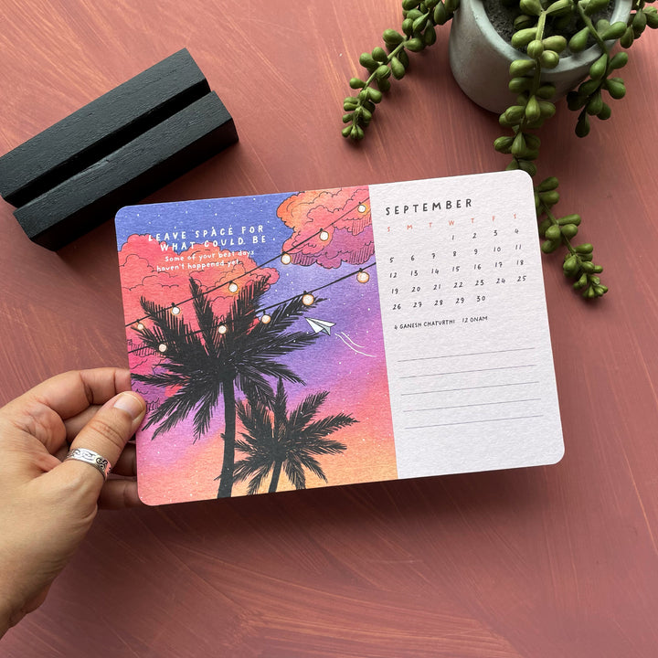 2027 Desk Calendar - The year that could be