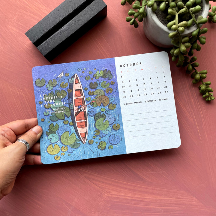 2027 Desk Calendar - The year that could be