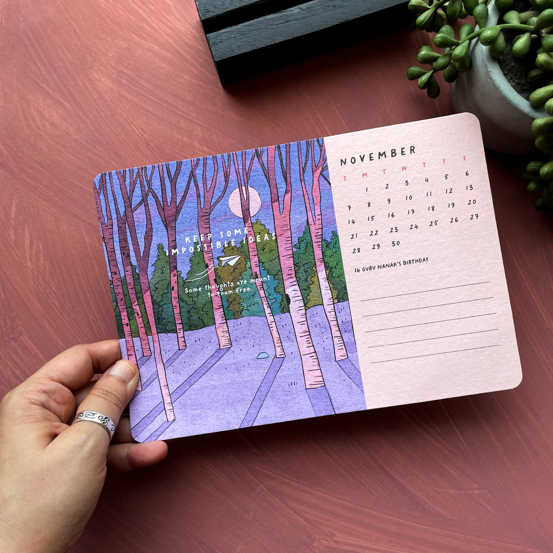 2027 Desk Calendar - The year that could be
