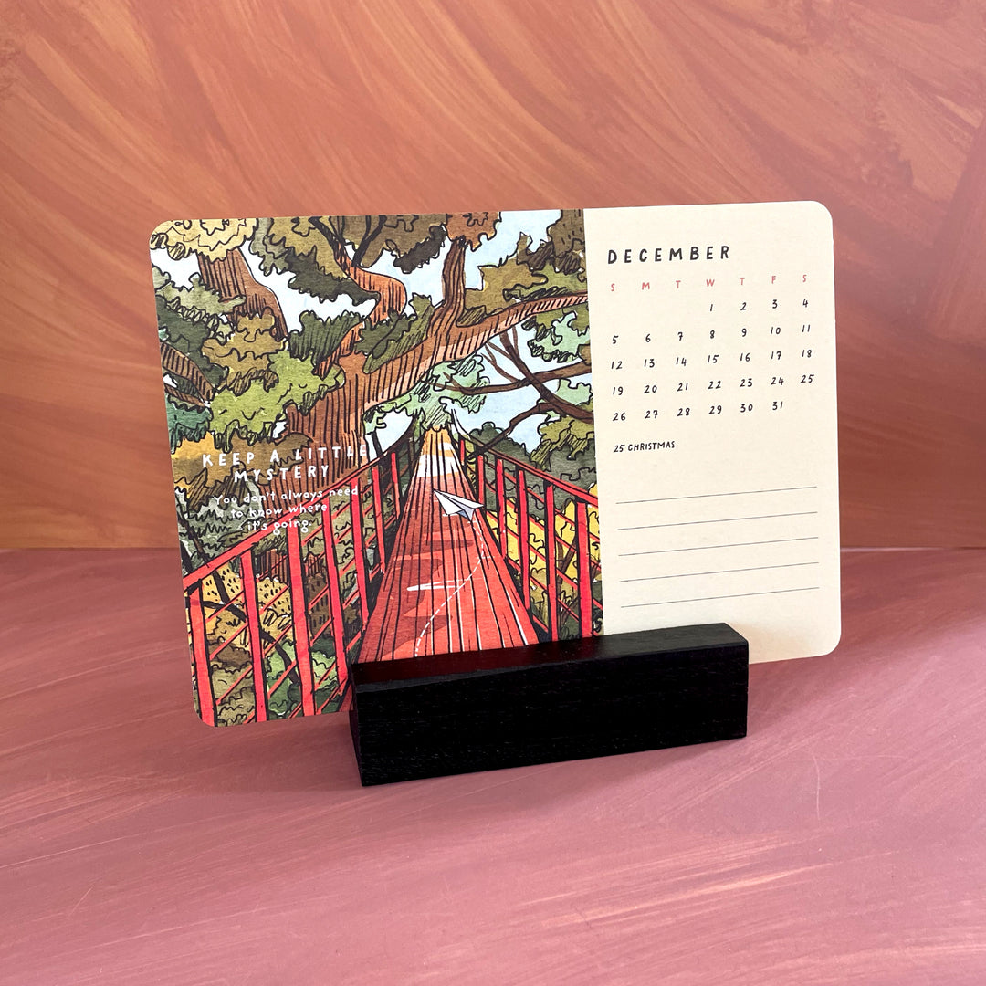 2027 Desk Calendar - The year that could be