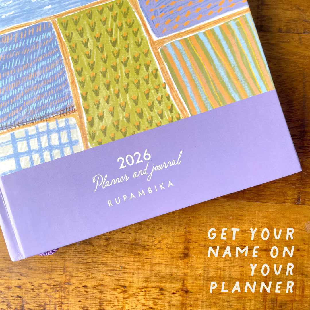 Fresh Bloom - 2026 Dated Planner and Journal