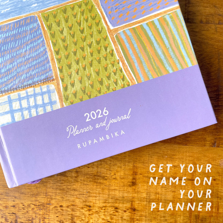 Fresh Bloom - 2026 Dated Planner and Journal