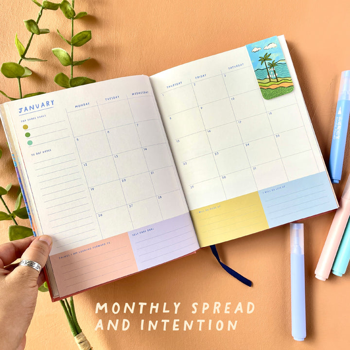 Fresh Bloom - 2026 Dated Planner and Journal