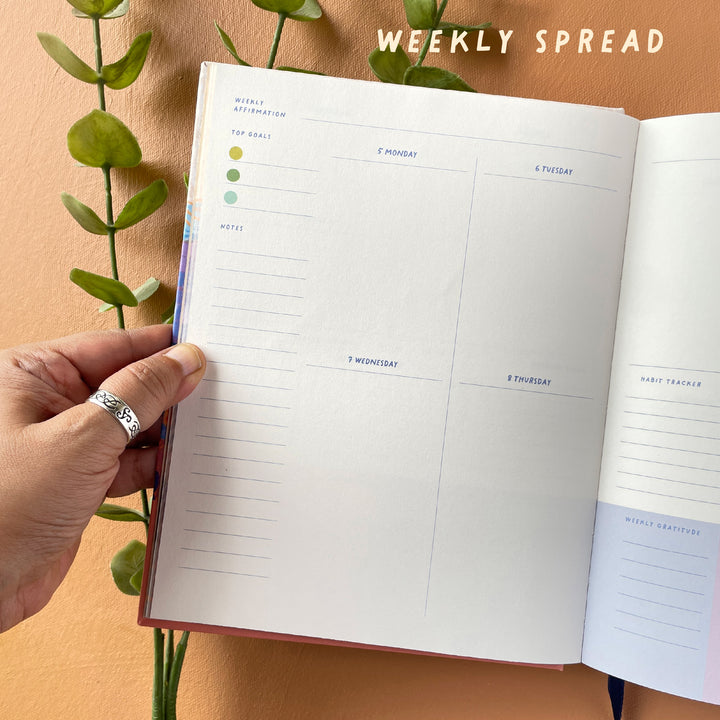 Fresh Bloom - 2026 Dated Planner and Journal