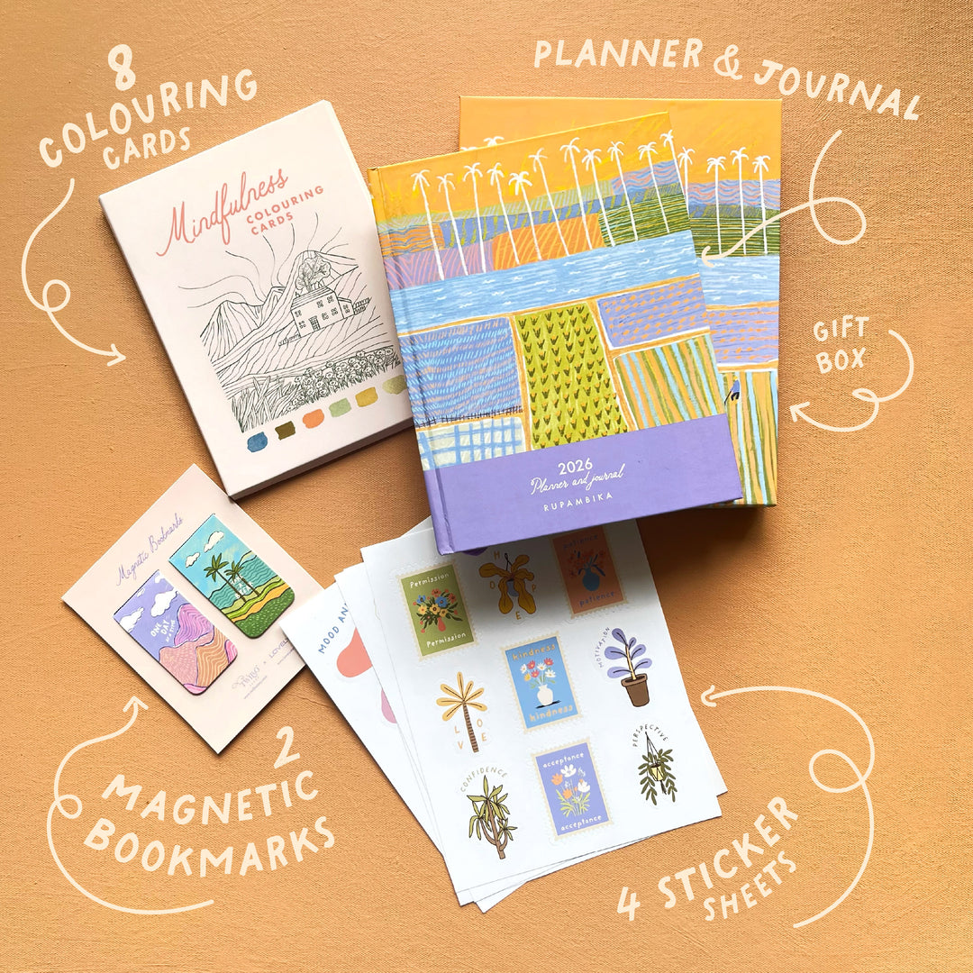 Fields of Calm - 2026 Dated Planner and Journal