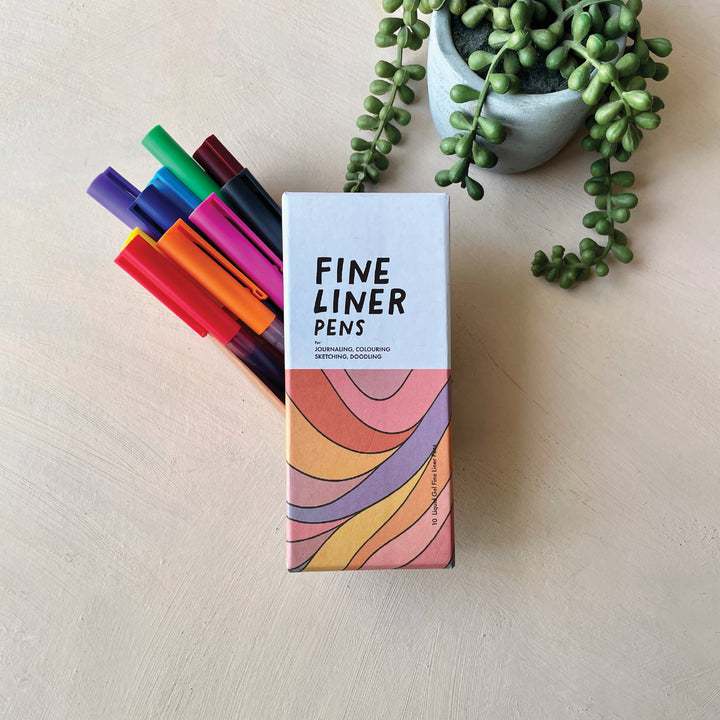 Fineliner Journaling Pens (Set of 10)