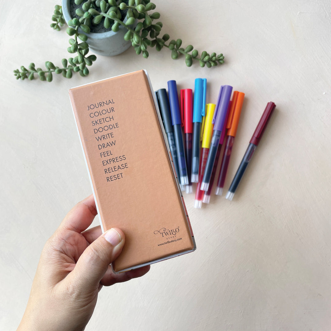 Fineliner Journaling Pens (Set of 10)