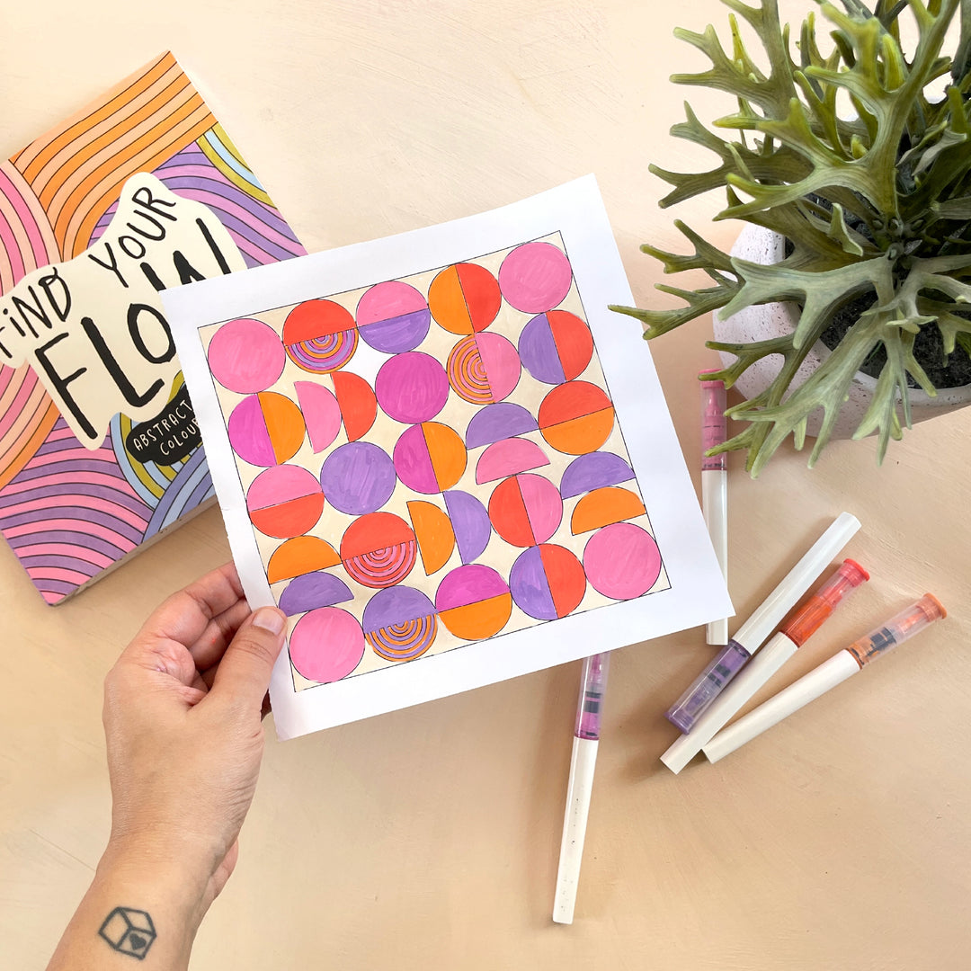Find Your Flow Colouring Book for Gentle Focus