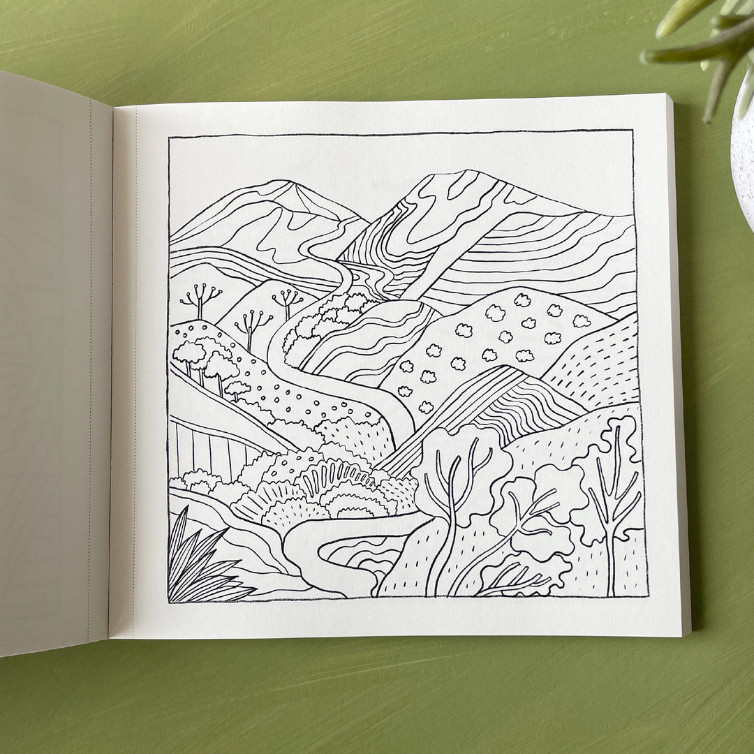 Find Your Calm Colouring Book for Gentle Stress Relief