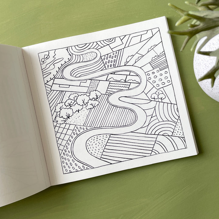 Find Your Calm Colouring Book for Gentle Stress Relief