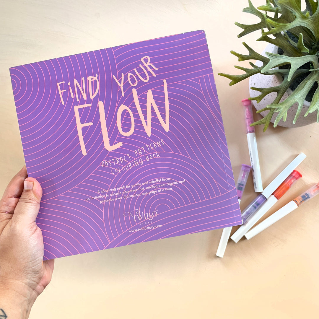 Find Your Flow Colouring Book for Gentle Focus