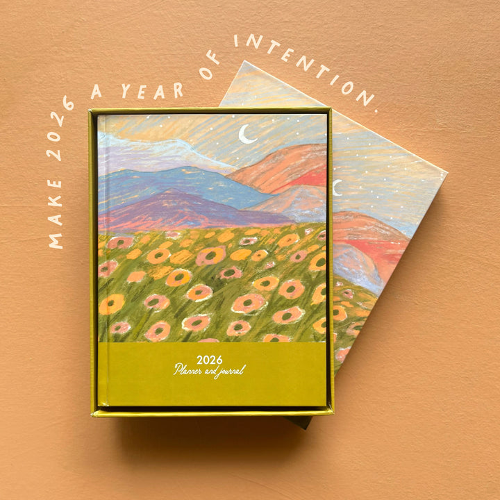 Fresh Bloom - 2026 Dated Planner and Journal