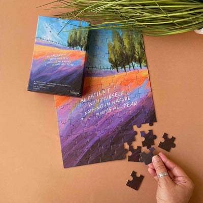 Be Patient with Yourself - Positivity Puzzle