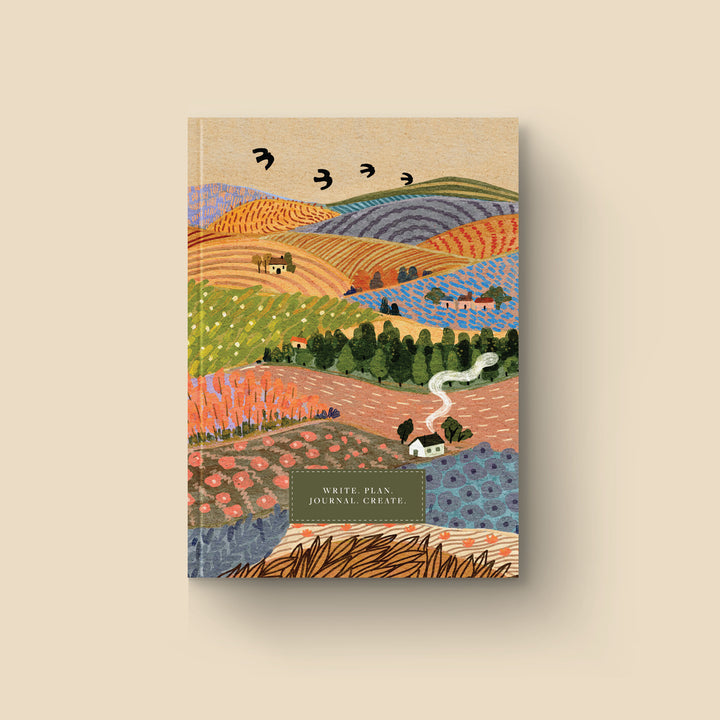 Beyond the Hills Dot Grid Notebook