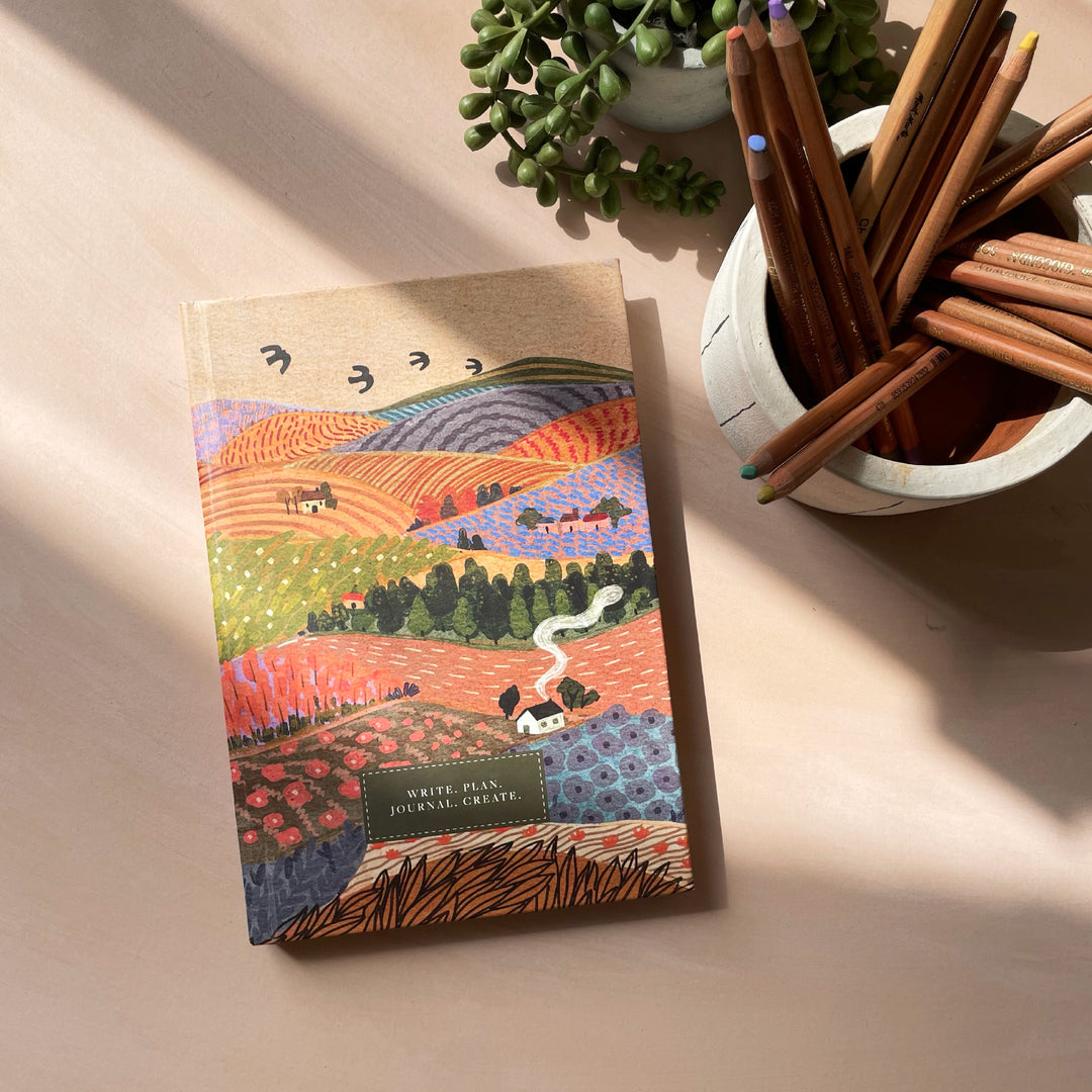 Beyond the Hills Dot Grid Notebook