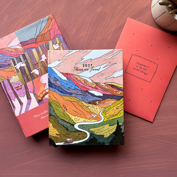 2027 Dated Planner & Journal - The Mountains are Calling