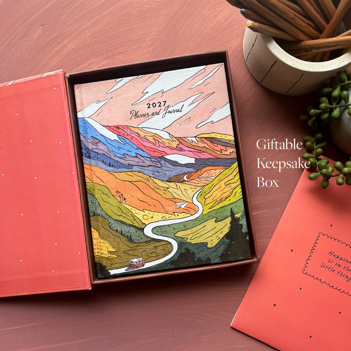 2027 Dated Planner & Journal - The Mountains are Calling