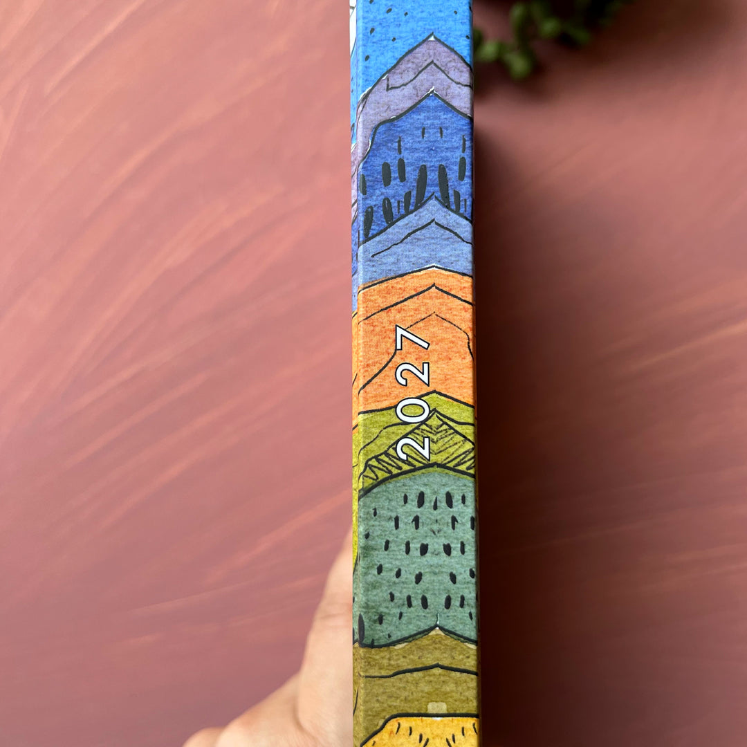 2027 Dated Planner & Journal - The Mountains are Calling