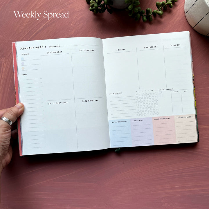 2027 Dated Planner & Journal - The Mountains are Calling
