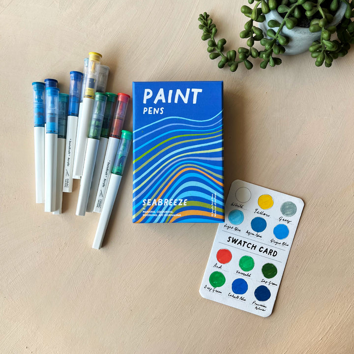 Seabreeze Acrylic Paint Pen Box