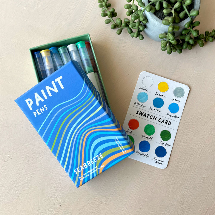 Seabreeze Acrylic Paint Pen Box