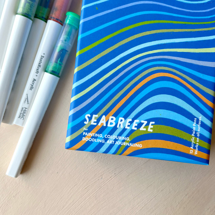 Seabreeze Acrylic Paint Pen Box